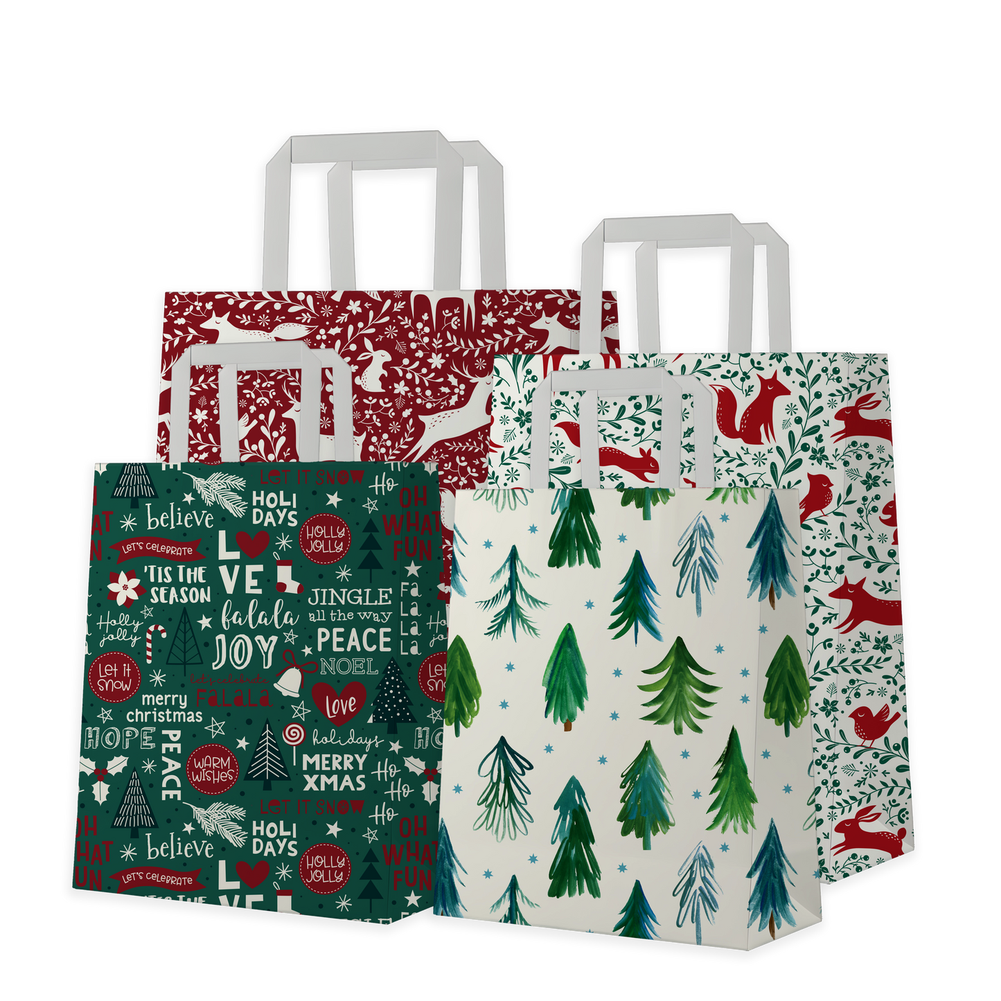 Mix Bags * Red & Green Christmas