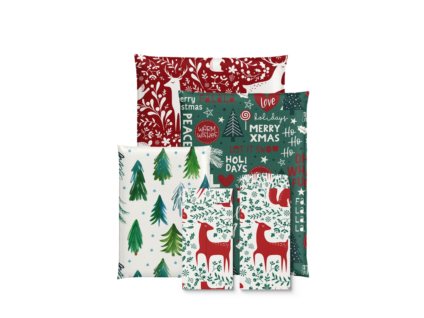 Mix Envelopes * Red & Green Christmas