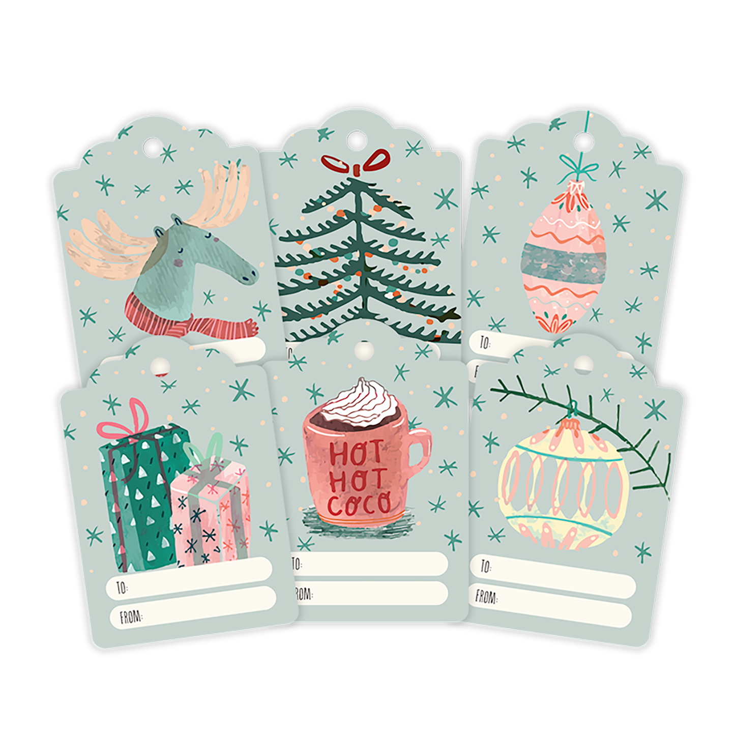 Tags * Snowflakes