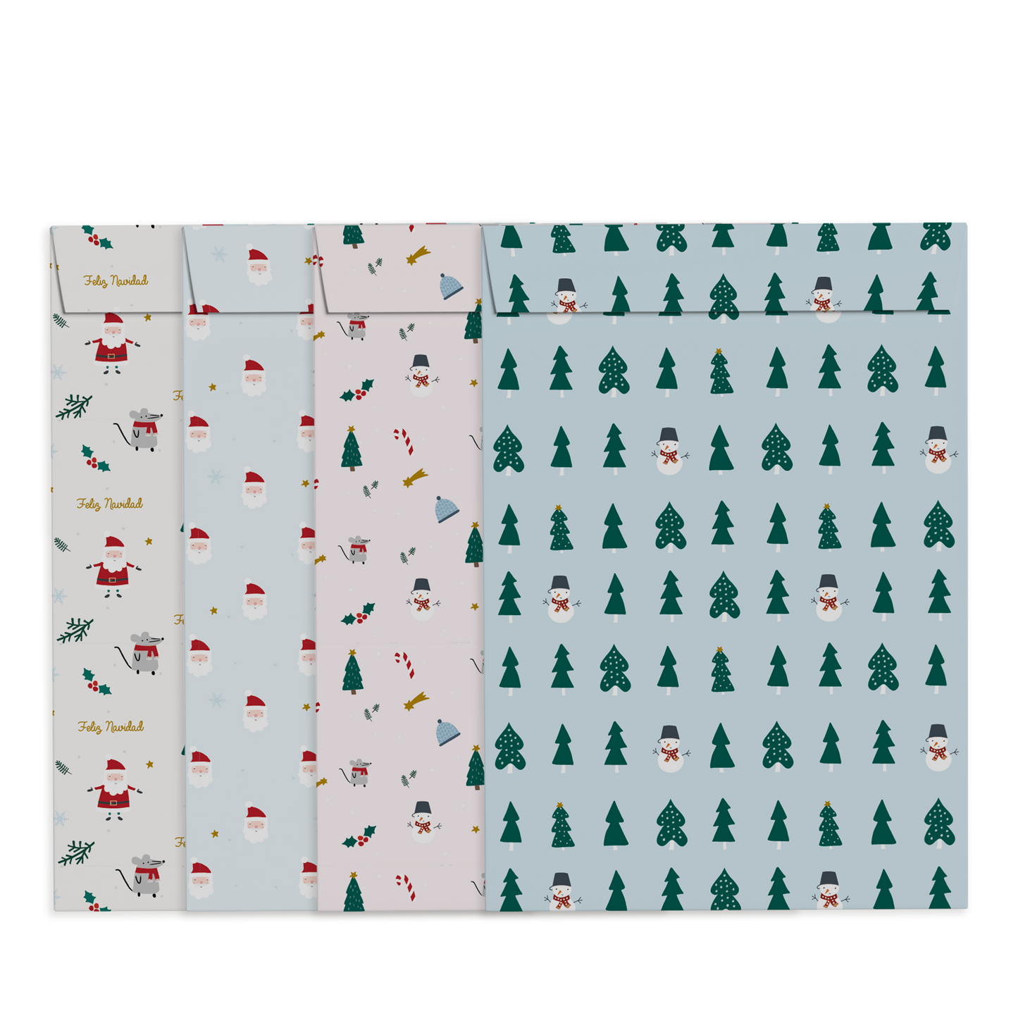 By Size Envelopes * Santa & Friends