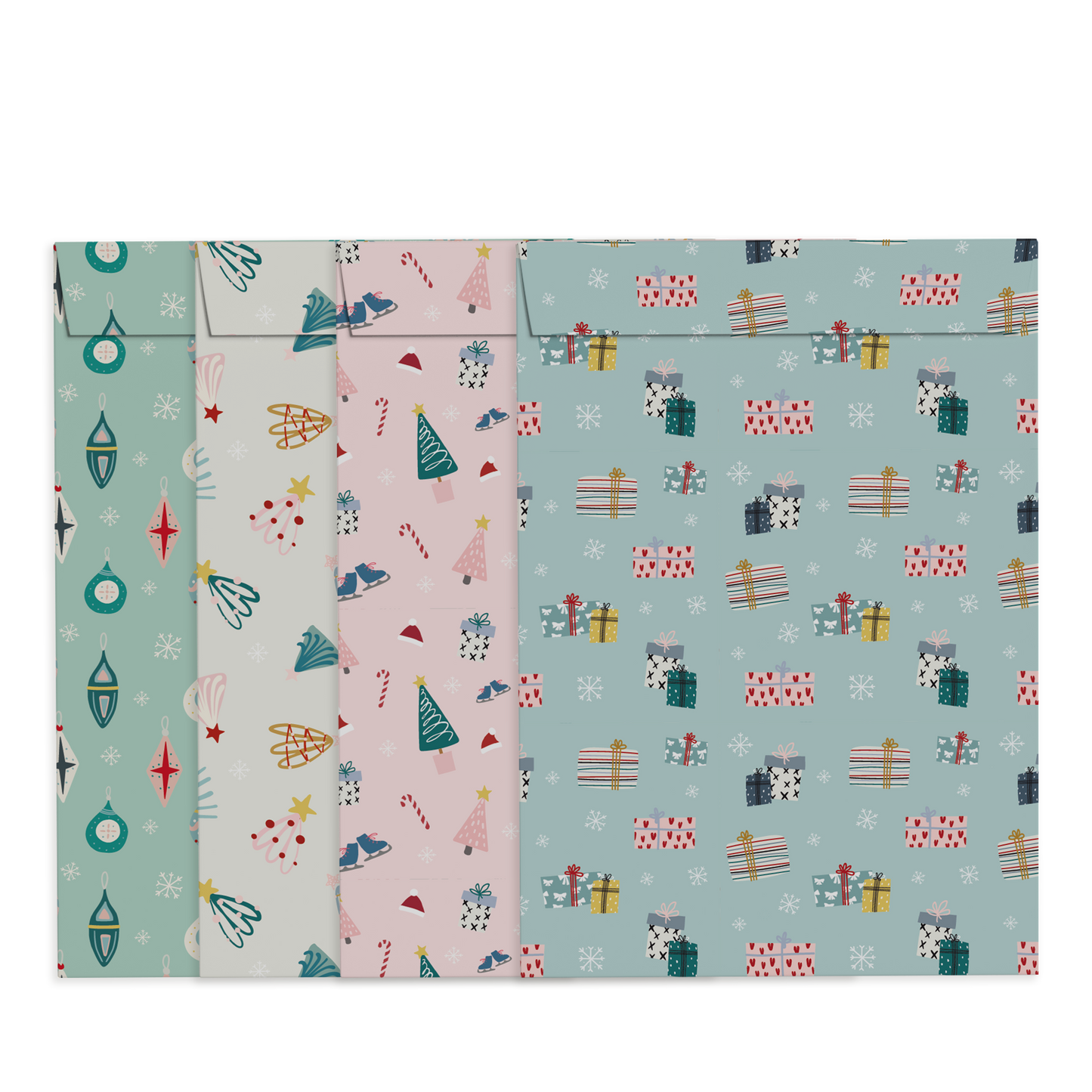 By Size Envelopes * Happy Christmas