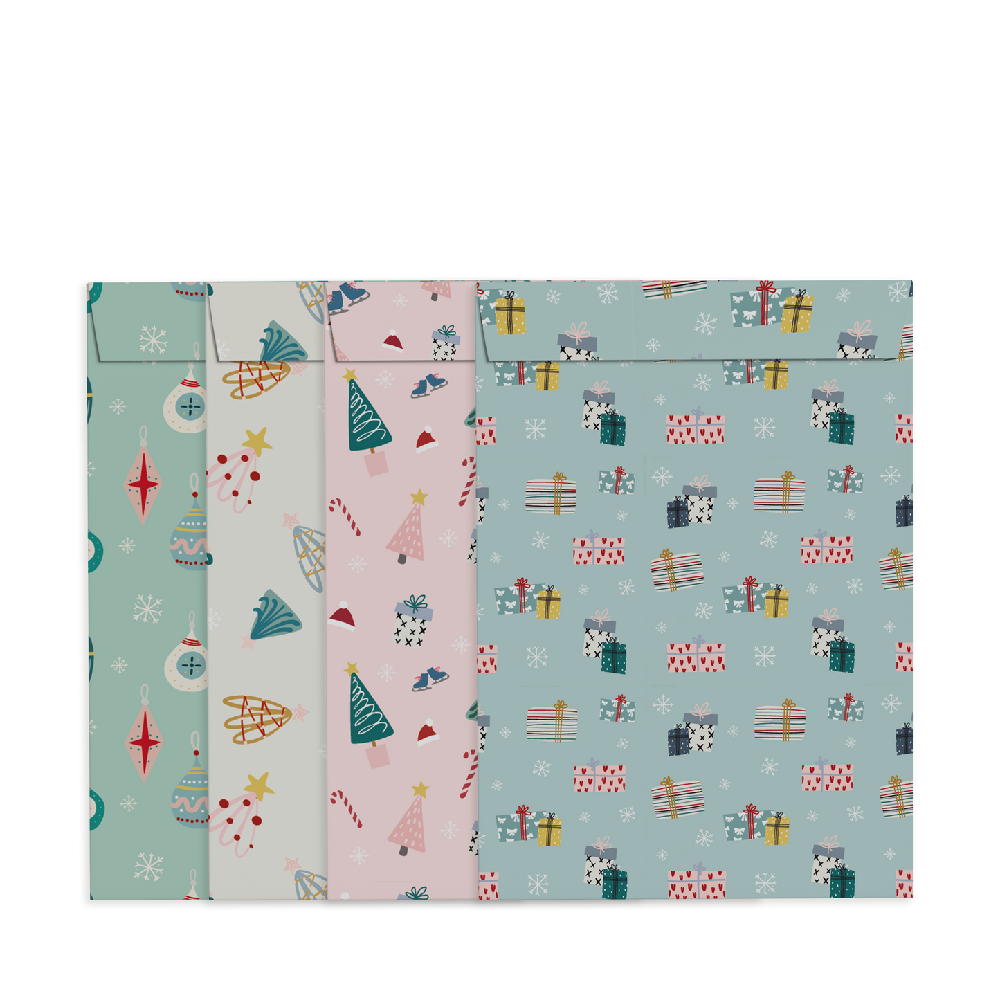 By Size Envelopes * Happy Christmas