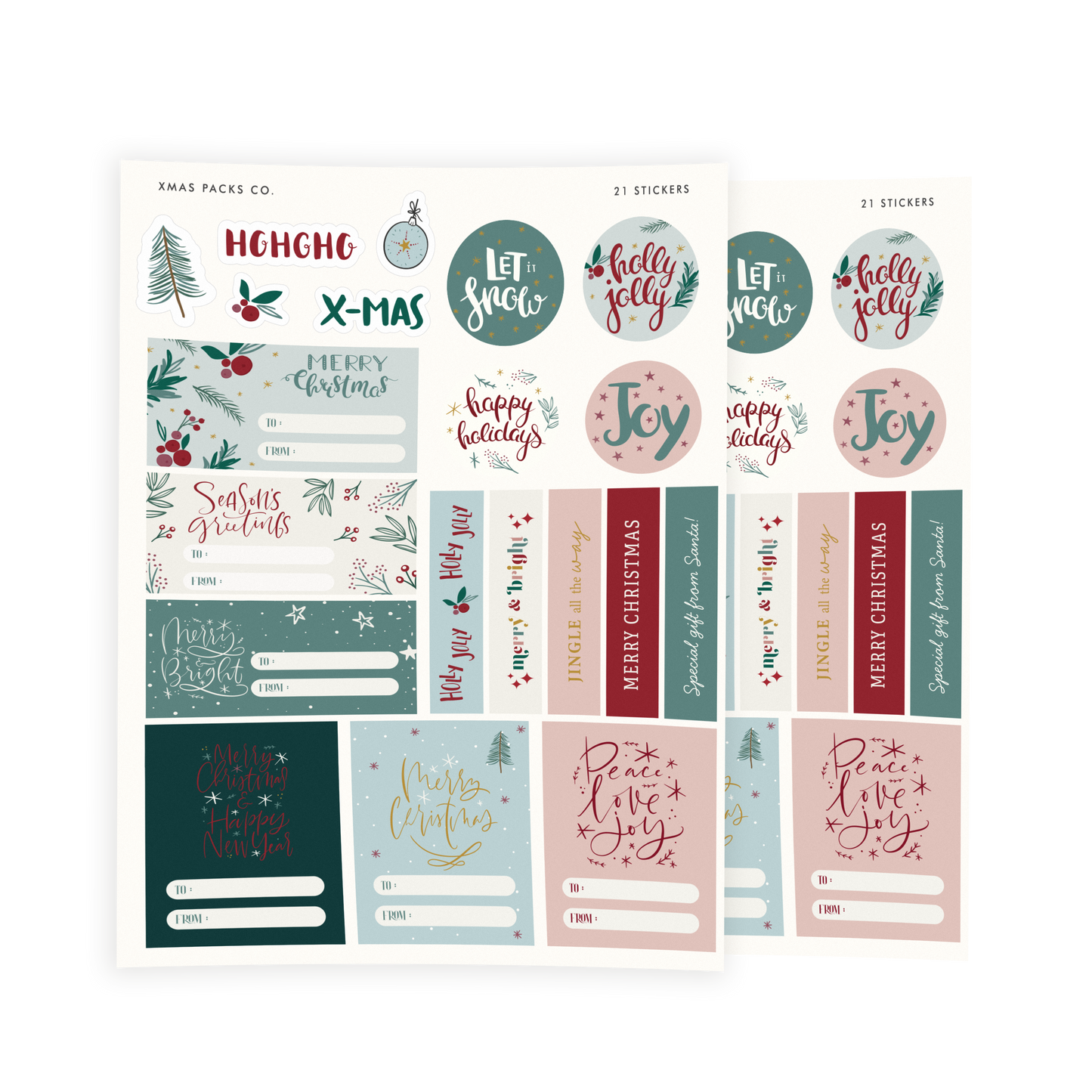 Stickers * Christmas Holly