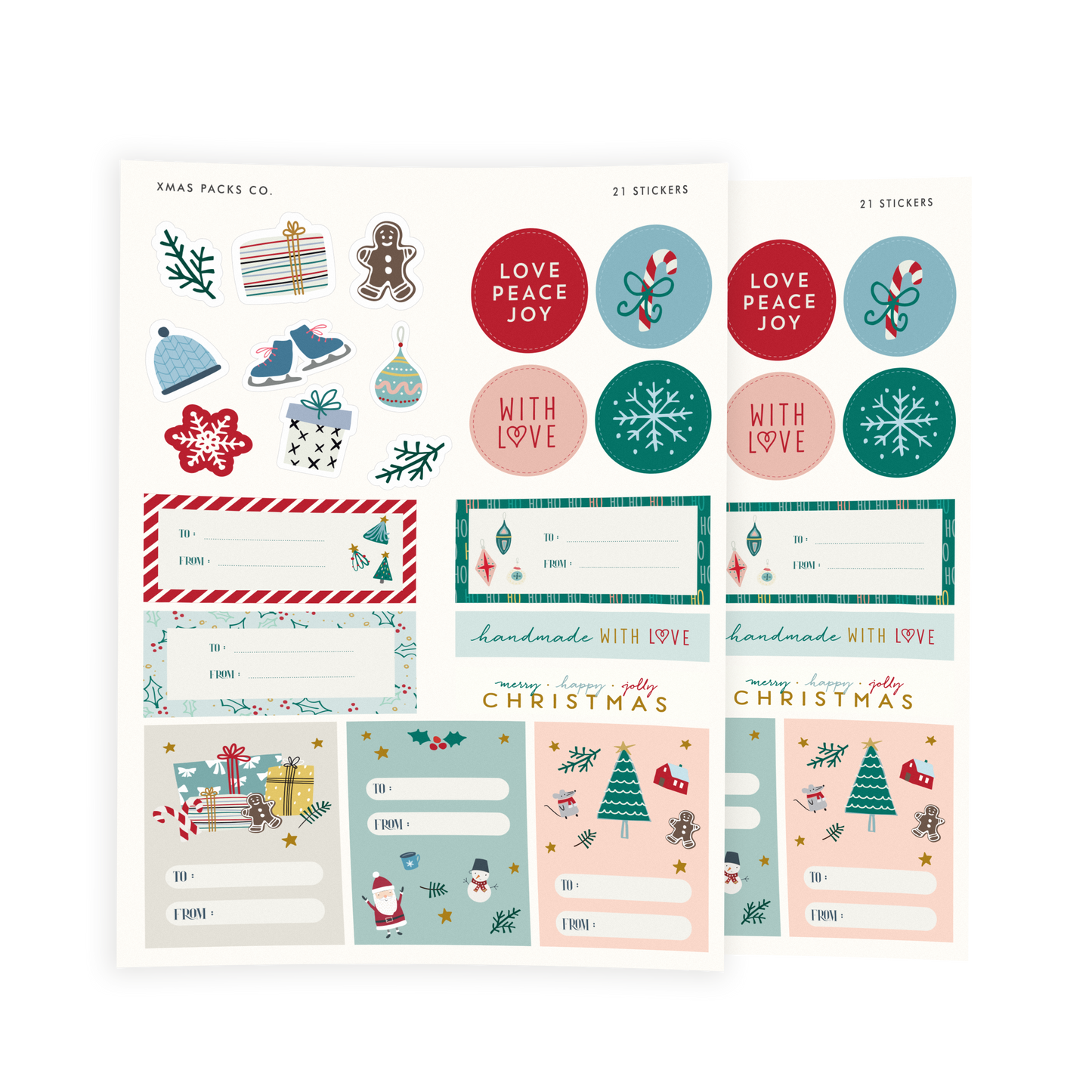 Stickers * Happy Santa