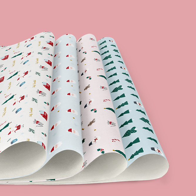 Santa's Friends Paper Collection