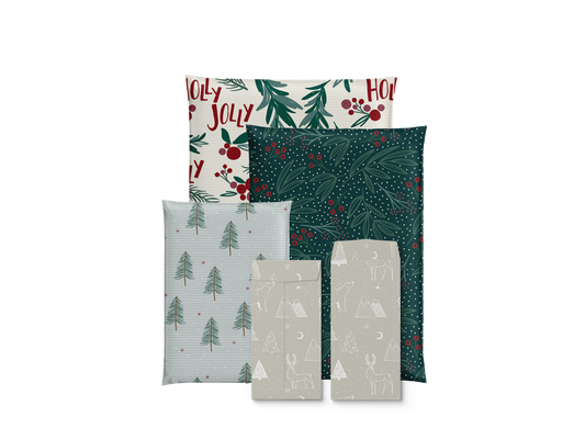 Mix Envelopes * Holly Christmas
