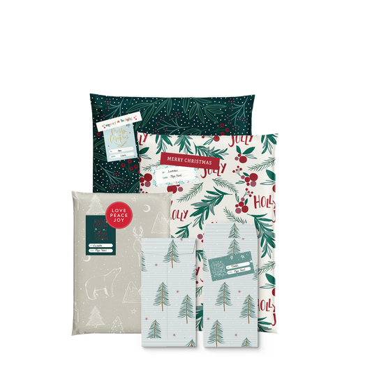 Mix Envelopes * Holly Christmas