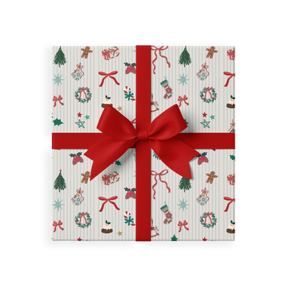 Papers * Holiday Stripes