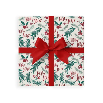 Papers * Holly Jolly Leaves