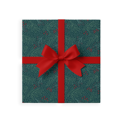 Papers * Holly Jolly Leaves