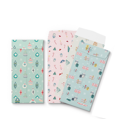 By Size Envelopes * Happy Christmas