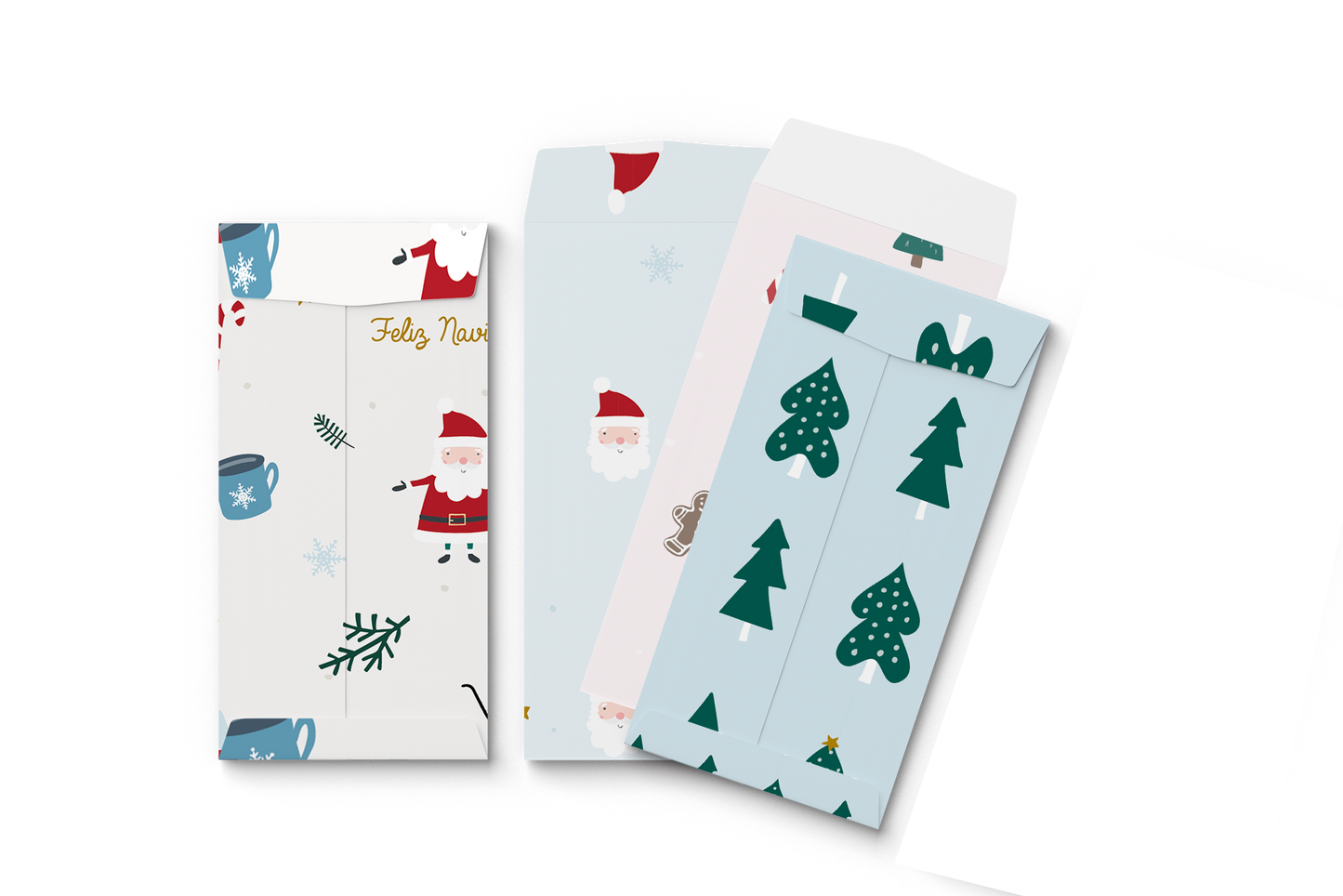 By Size Envelopes * Santa & Friends