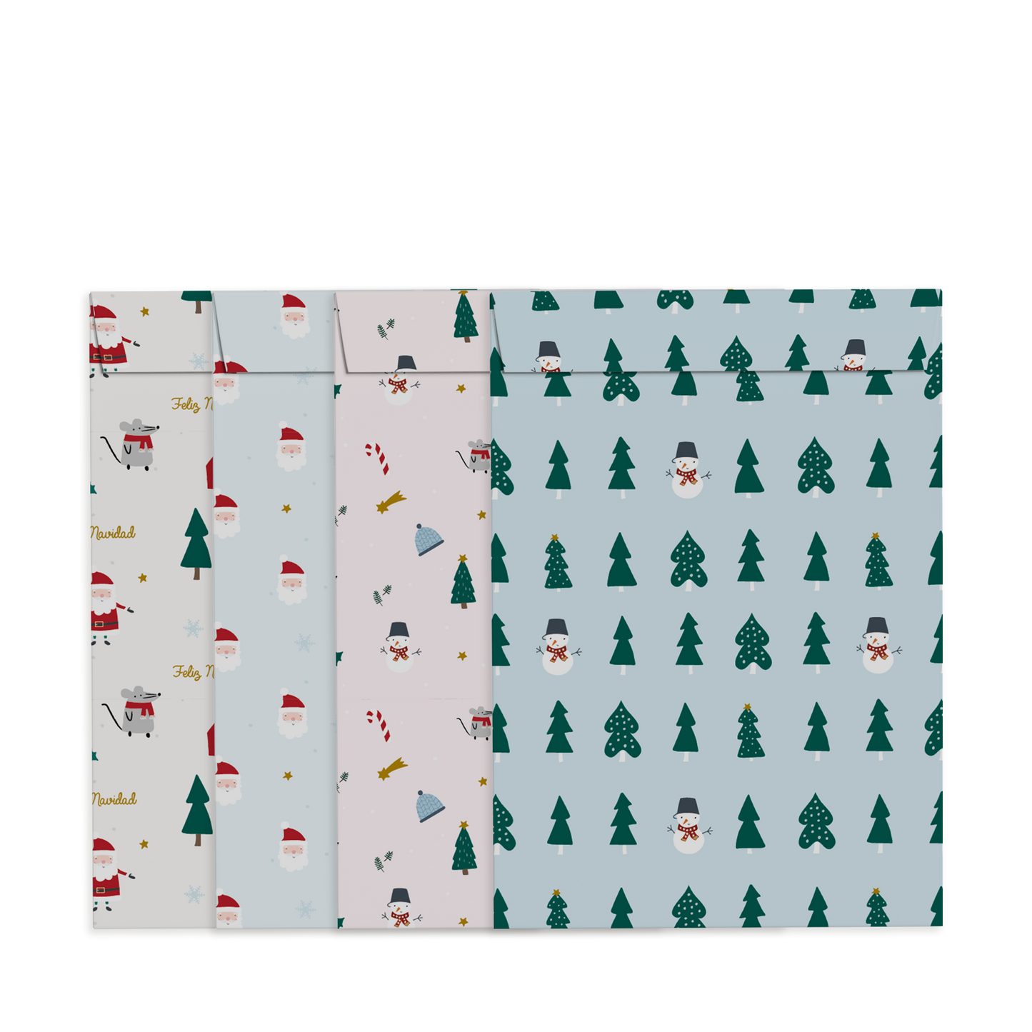 By Size Envelopes * Santa & Friends