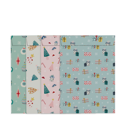 By Size Envelopes * Happy Christmas