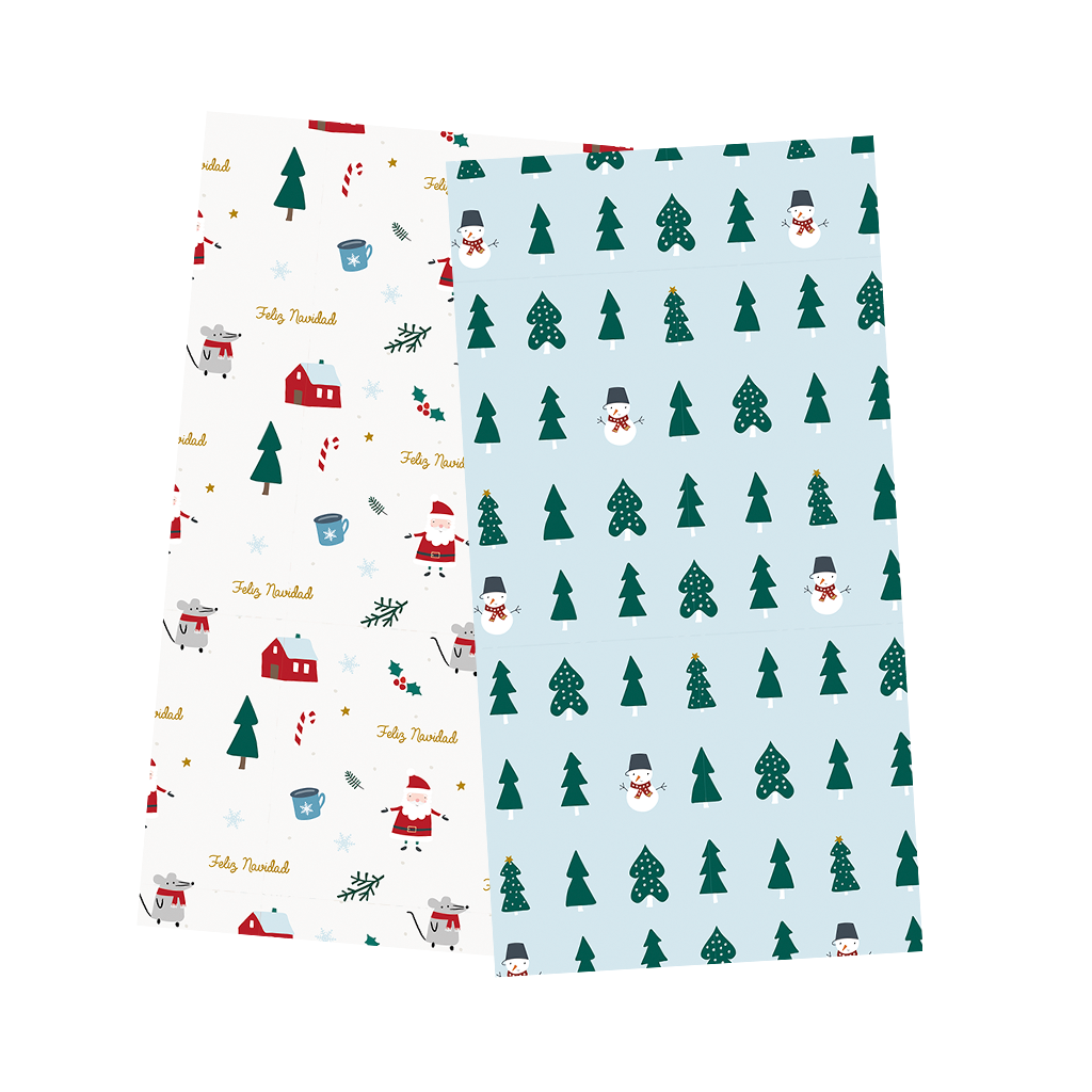 Papers * Santa & Frosty
