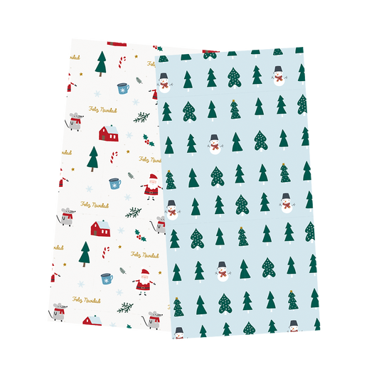 Papers * Santa & Frosty